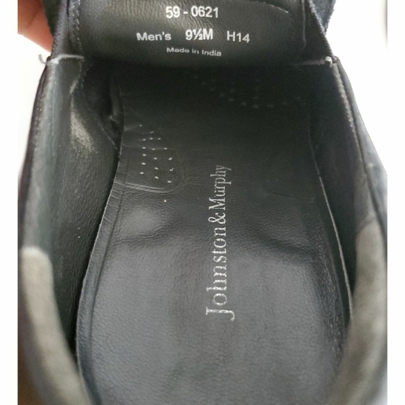 Johnston &Murphy Black Loafers Men\'s Size 9 5 main image 5